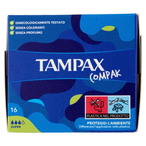 Tampax Compak Super 16 pz
